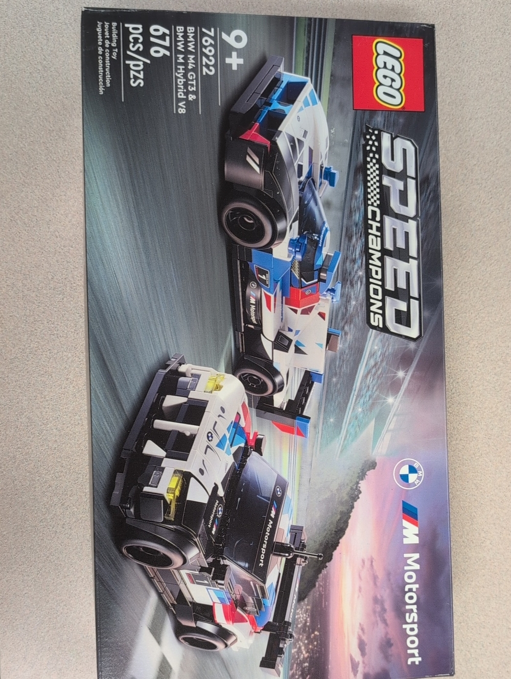 NEW Lego Speed Champions BMW Motorsport Race Cars in White, Blue, Black, Red